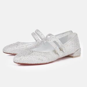 Christian Louboutin Sweet Jane Strass Crystal Wedding collection RETAIL 3,995